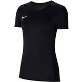 Dam - Meshdetaljer Överdelar Nike Dri-FIT Park VII Jersey Women - Black/White