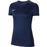 Nike Dam - Återvunnet material T-shirts Nike Dri-FIT Park VII Jersey Women - Midnight Navy/White