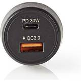 Laddare Batterier & Laddbart Nedis CCPD30W100BK