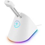 Sladdhållare Deltaco Gaming RGB Mouse Bungee - White