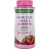 Nature's Bounty, Optimal Solutions, Hair, Skin, & Nails, Strawberry Flavored, 2,500 mcg, 140 Gummies