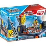 Lekset Playmobil Starter Pack Construction Site 70816