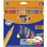 Bic Färgpennor Bic Kids Evolution Stripes Färgpennor 24-set