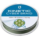 Kinetic Fiskelinor Kinetic 4 Braid 150m Dusty Green 0.14mm