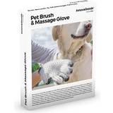 Hundar - Hundborstar Husdjur InnovaGoods Pet Brush & Massage Glove