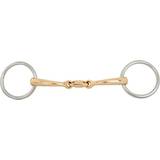 Br Ridsport Br Double Jointed Loose Rings Bradoon