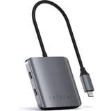 Hane - Hona Kablar Satechi USB C - 4xUSB C M-F Adapter
