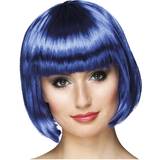 20-tal - Blå Maskeradkläder Boland Cabaret Wig Blue