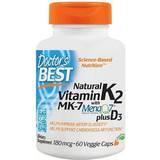 Vitamin mk7 Doctor s Best Natural Vitamin K2 MK7 with MenaQ7 plus D3 180mcg 60 st