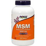MSM - Tabletter Kosttillskott Now Foods MSM Methylsulphonylmethane 1500 mg 200 Tablets