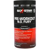 Kapslar Pre Workout Six Star Pro Nutrition Pre-Workout N.O. Fury Elite Series 60 Caplets