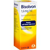 Bromhexinhydroklorid Receptfria läkemedel Bisolvon 1.6mg/ml 250ml Lösning