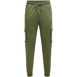 Only & Sons Cargo Trousers - Green/Olive Night