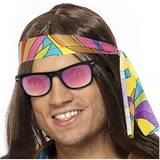 Hippies - Rosa Maskeradkläder BigBuy Häftiga Glasögon