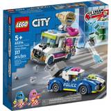 Glassbil Lego City Ice Cream Truck Police Chase 60314