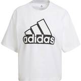 Adidas Dam - Lös T-shirts adidas Essentials Logo Boxy T-shirt - White