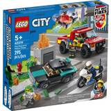 Brandmän Lego Lego City Fire Rescue & Police Chase 60319