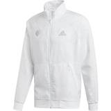 Herr - Vita Jackor adidas Tennis Uniforia Jacket Men - White/Reflective Silver/Dash Gray