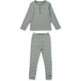 Liewood Wilhelm Pyjamas Set - Blue Fog/Sandy (LW14304-0957)