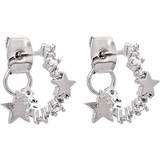 Lily and Rose Petite Capella Earrings - Silver/Transparent