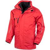 Result 3-in-1 Core Transit Jacket with Printable Softshell Inner Unisex - Red