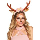 Djur Maskerad Kronor & Tiaras Boland Lovely Reindeer Headband Tiara with Horns Ears & Flowers