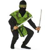 Vapen Maskeradkläder RIO Ninja Fighter Grön