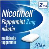 Nicotinell Receptfria läkemedel Nicotinell Peppermint 2mg 204 st Tuggummi