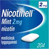 Nikotinsugtabletter Receptfria läkemedel Nicotinell Mint 2mg 204 st Sugtablett