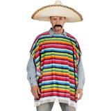 Nordamerika Dräkter & Kläder Widmann Mexican Colorful Poncho