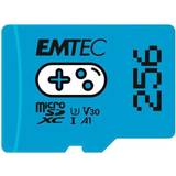 Emtec 256 GB Minneskort & USB-minnen Emtec Gaming microSDXC Class 10 UHS-I U3 V30 A1 256GB