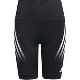 XXL Byxor Barnkläder adidas Believe This Aeroready 3-Stripes High-Rise Stretch Short Training Tights Kids - Black/White