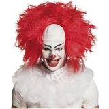 Clowner Maskerad Korta peruker Boland Horror Clown Wig