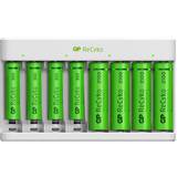 Laddare - NiMH Batterier & Laddbart GP Batteries ReCyko E811 + 4xAA 2100mAh + 4xAAA 850mAh