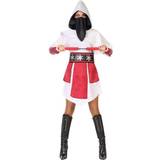 Fighting - Vit Maskeradkläder Atosa Ninja Costume
