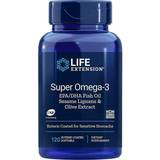 Life Extension Fettsyror Life Extension Super Omega-3 EPA/DHA with Sesame Lignans & Olive Extract 120 softgels