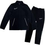 Nike Tracksuits Barnkläder Nike Big Kid's Dri-FIT Academy Knit Football Tracksuit - Black/White/White (CW6133-010)