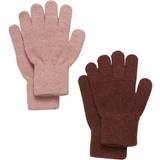 Multifärgade Vantar Barnkläder CeLaVi Magic Glitter Gloves 2-pack - Fudge (5863-645)