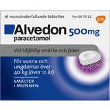 Alvedon Receptfria läkemedel Alvedon 500mg 16 st Munsönderfallande tablett