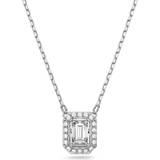Metall Halsband Swarovski Millenia Necklace - Silver/Transparent