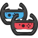 Nintendo Switch - Trådlös Rattar & Racingkontroller INF Steering Wheel for Nintendo Switch Joy-Con - Black