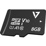 8 GB - microSDXC Minneskort V7 microSDHC Class 10 80MB/s 8GB