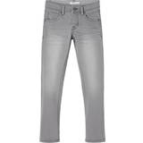 Slim Byxor Name It Silas Jeans - Medium Grey Denim (13190372)