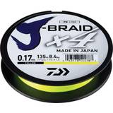 Daiwa J-Braid x4 135m Yellow EU0,29mm 18,6kg Yellow EU0,29mm 18,6kg