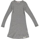 Spets Nattplagg MarMar Copenhagen Night Dress Sleepwear - Grey Melange (100-100-19-0602)
