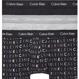 Calvin Klein Kläder Calvin Klein Cotton Stretch Low Rise Trunks 3-pack - Black/Grey Heather/Subdued Logo