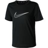 Barnkläder Nike Youth Dri-Fit Short Sleeve Training Top - Black/White
