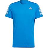 adidas Own The Run T-shirt Men - Blue Rush/Reflective Silver