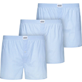 Jockey Herr Underkläder Jockey Woven Boxers 3-pack - Shirting Blue