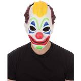 Bristol Novelty Bristol Novelty Unisex vuxna störd clown Halloween mask Multicoloured One Size